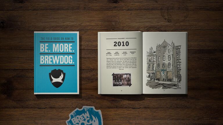 BrewDog book design