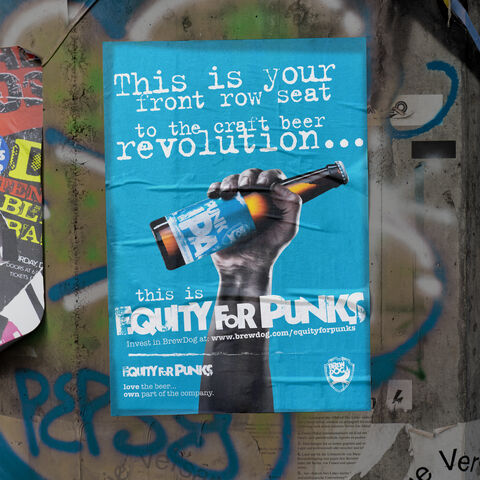 Posters for Equity for Punks campaign