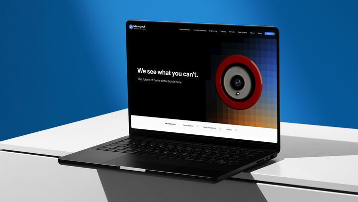 Micropack brand refresh "We see what you can't"